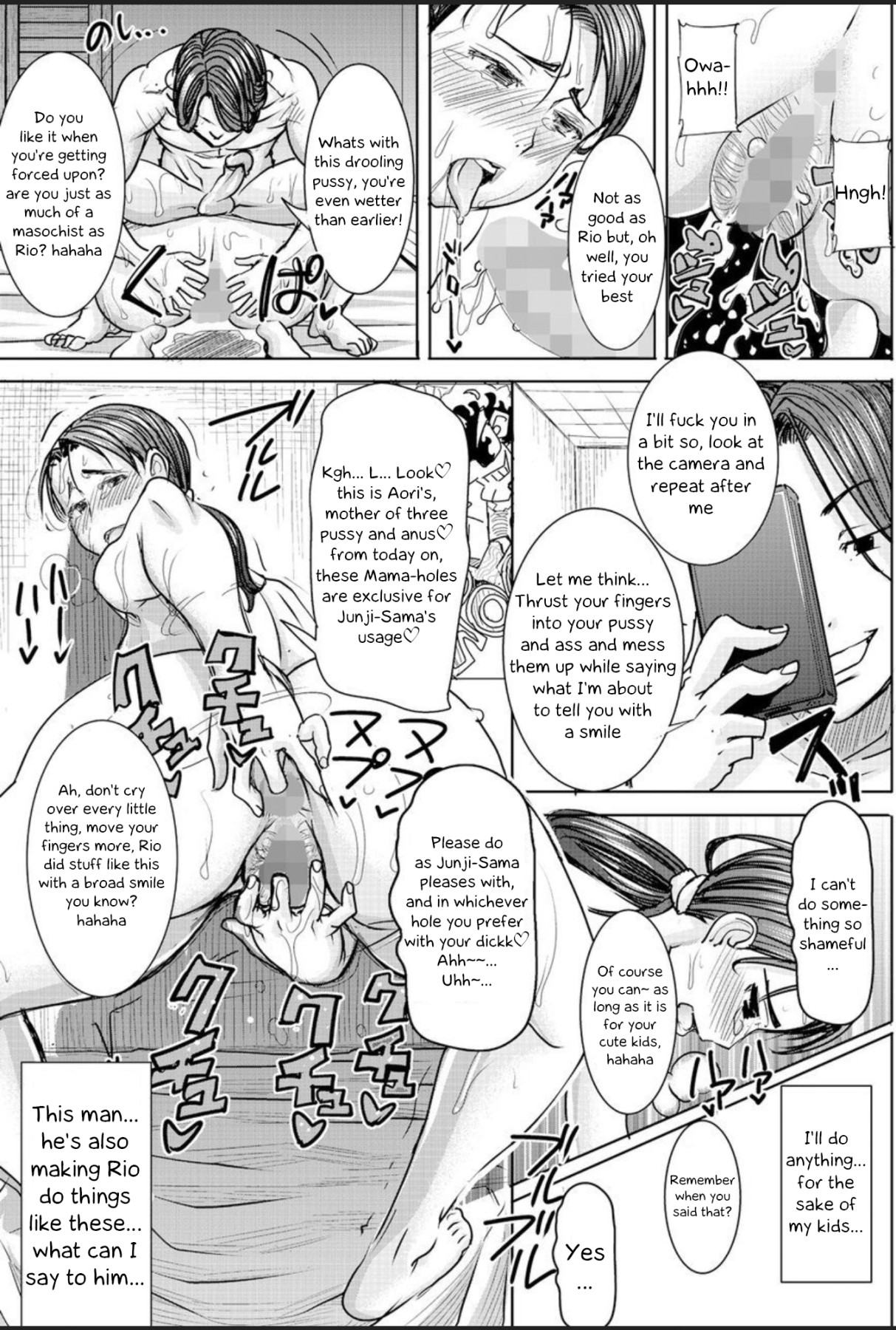 Hentai Manga Comic-Exposing My Family Series-Read-64